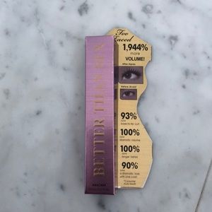 Too faced better than sex mascara